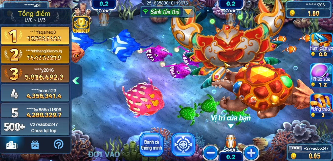 Tải Xu Vàng 777 iOS, Android, APK, PC - Game bắn cá đổi thưởng 3D 20 Bắn cá đổi thưởng nhìn chung cũng không quá phức tạp về cách chơi