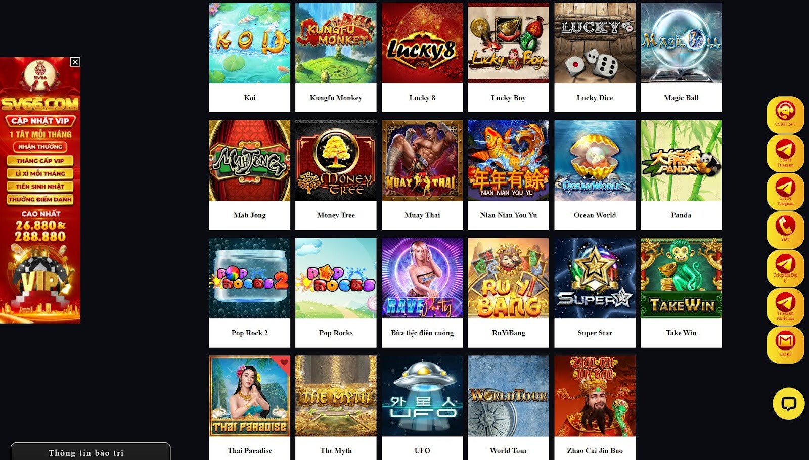 RuYiBang SV66 - Game cược nổ hũ với lối chơi mới lạ 6 Các biểu tượng trong game RuYiBang không xếp thành đường thắng như thường