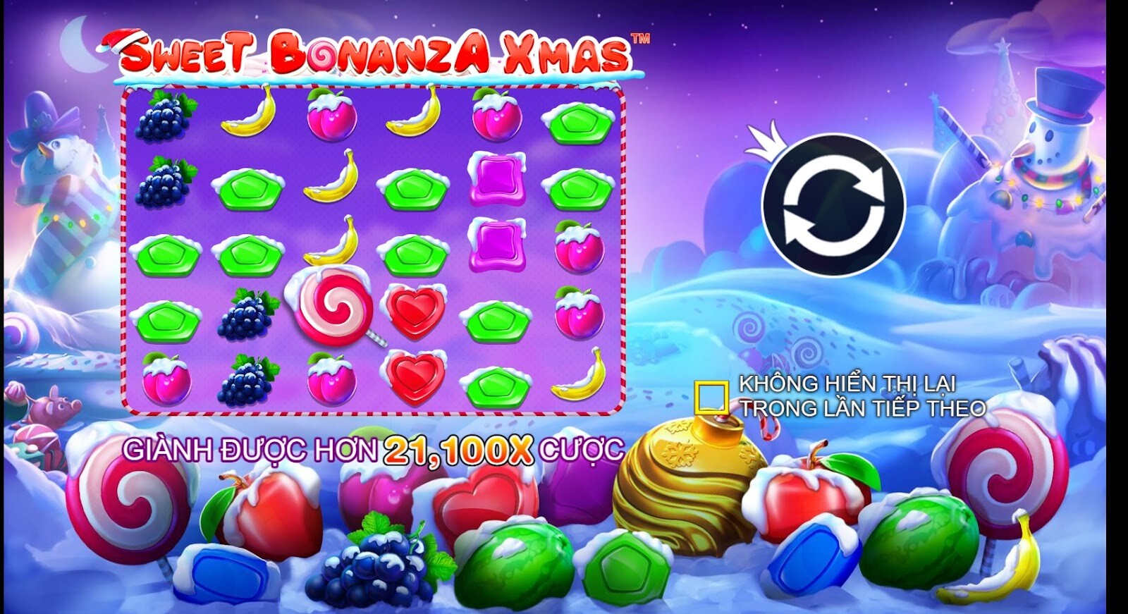 Chơi game Giáng Sinh May Mắn Ngọt Ngào vô cùng hấp dẫn 