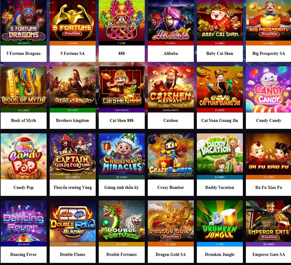 Tổng quan về Fafafa 1+2 SV66 và luật chơi chi tiết 7 Hàng loạt game nổ hũ hot nhất tại Spadegaming đang chờ đợi bạn