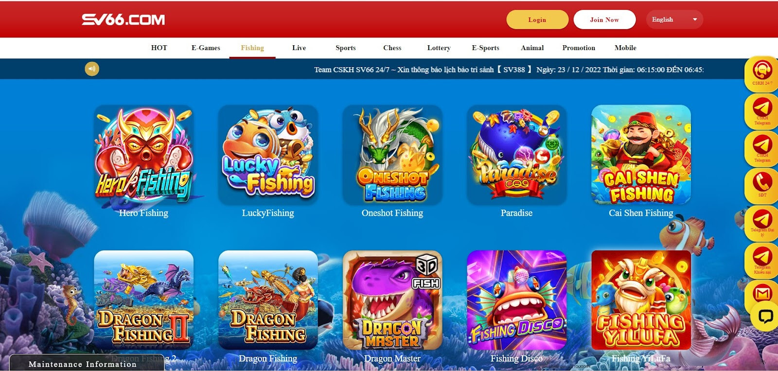 Hướng dẫn chi tiết các bước để tham gia chơi Oneshot Fishing tại SV66