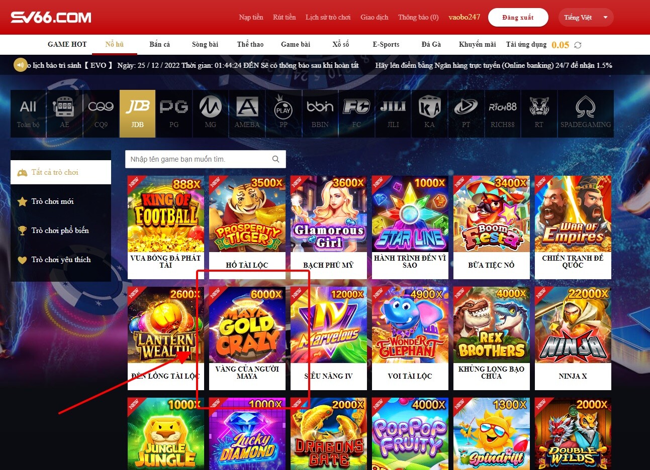 Tìm hiểu đôi nét về game Vàng của người Maya SV66