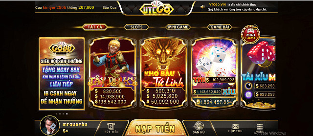VtcGo Win - Săn thưởng với những sản phẩm giải trí đặc sắc 7 Cổng game VtcGo Win có những trò chơi gì?