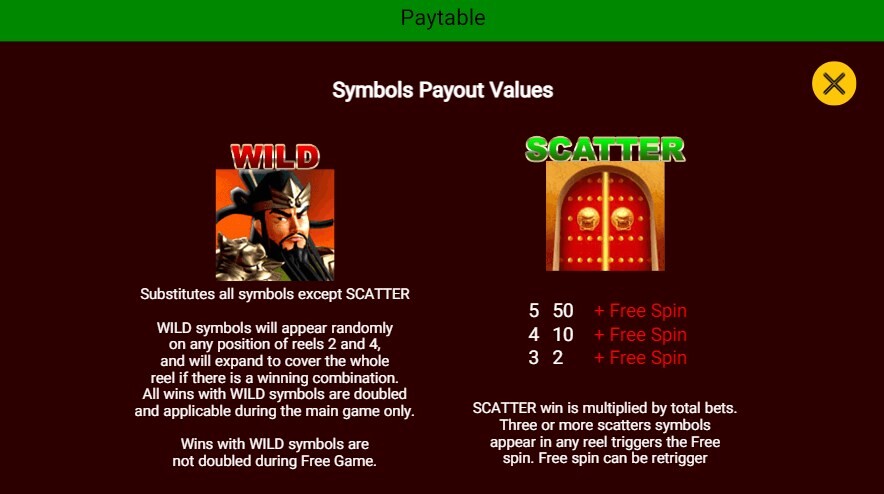 Giới thiệu luật chơi Emperor Gate SA SV66 mới nhất 8 Emperor Gate SA SV66 là game slot được thiết kế với 5 cuộn và 50 dòng thanh toán