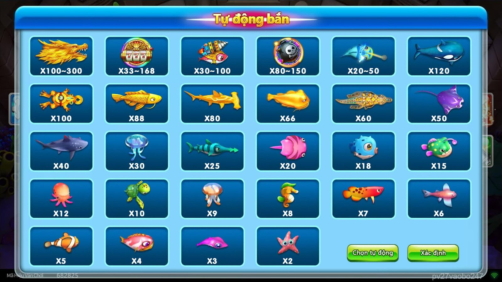 Rồng Vàng SV66 - Game bắn cá săn thưởng với lối chơi đặc biệt 8 Giá trị thưởng cho từng mục tiêu game Rồng Vàng tại SV66 khá cao