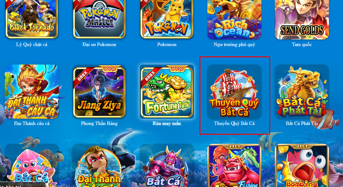 Hướng dẫn chơi trò Thuyền Quý Bắt Cá SV66 chi tiết 9 Hướng dẫn chơi Thuyền Quý Bắt Cá cơ bản