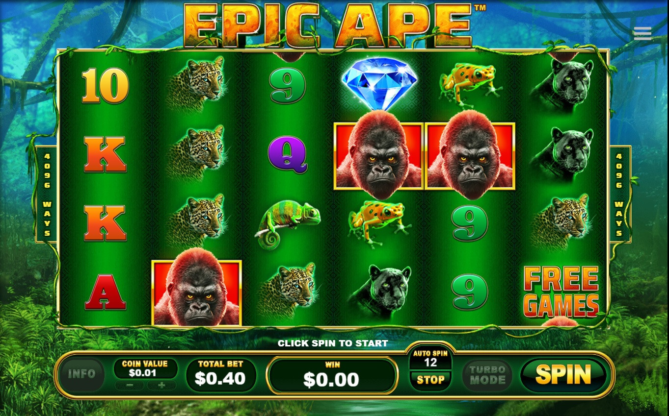 Tổng quan về Epic Ape SV66 - Tựa game nổ hũ mới lạ, độc đáo 7 Luật chơi Epic Ape SV66
