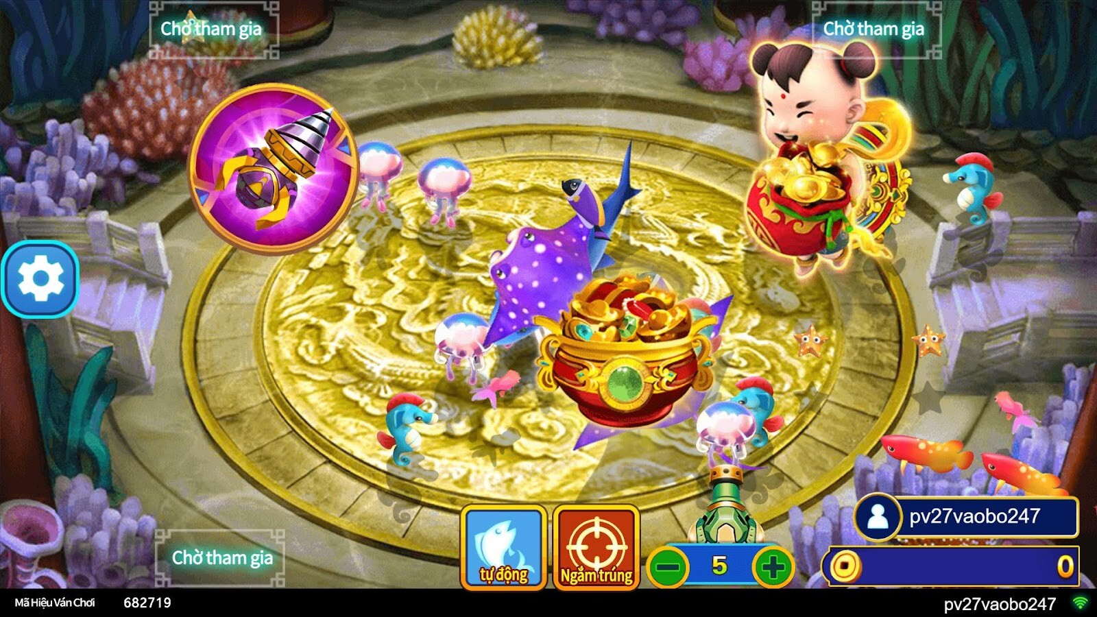 Luật chơi quy định trong game Kim Đồng Bắn Cá tại nhà cái SV66 