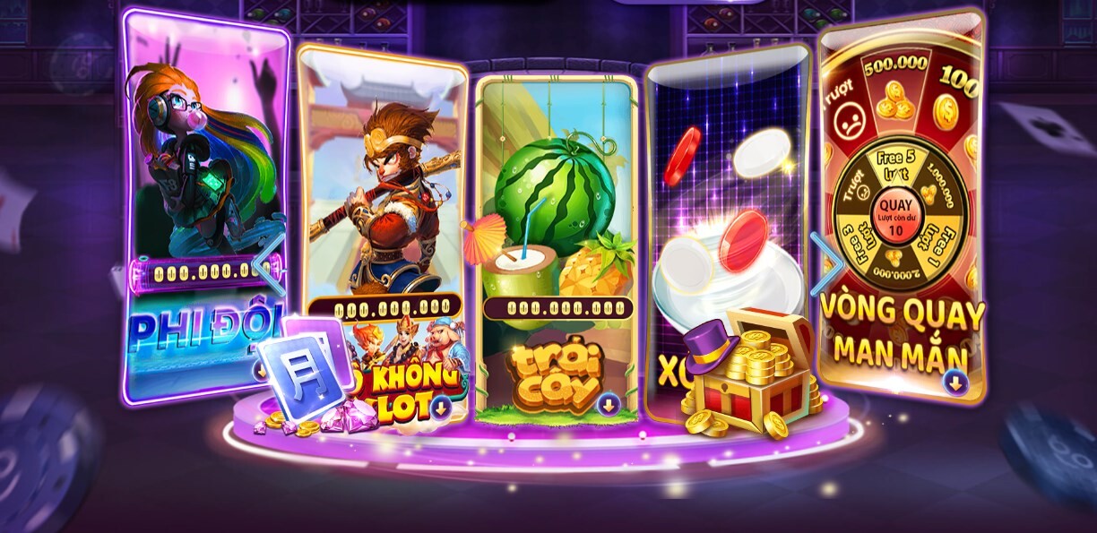 Tham gia Vua Bắn Cá, anh em sẽ được thoải mái lựa chọn rất nhiều sản phẩm game