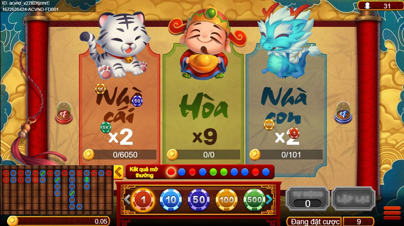 Tham khảo các kinh nghiệm chơi game Xúc Xắc Phú Quý 