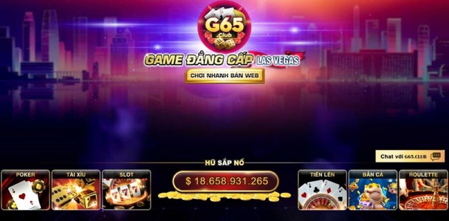 G65 Club | G65 Live - Những đánh giá chi tiết cổng game 8 Ưu điểm của cổng game G65 Club