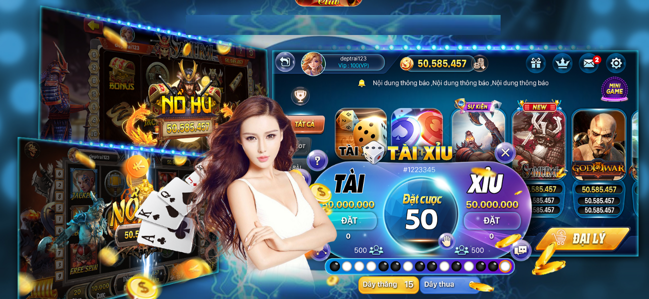 GiauTo Fun - Cổng game thu hút bởi kho game online đặc sắc 6 Tổng quan cổng game đổi thưởng online GiauTo Fun