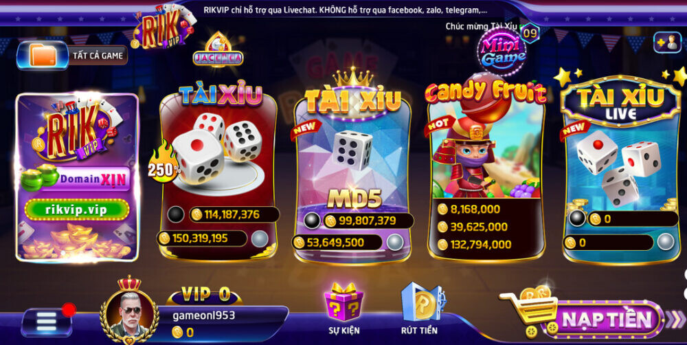 Rikvip – Khám phá cổng game cá cược nổi tiếng một thời 5 Giới thiệu tổng quan về cồng game Rikvip